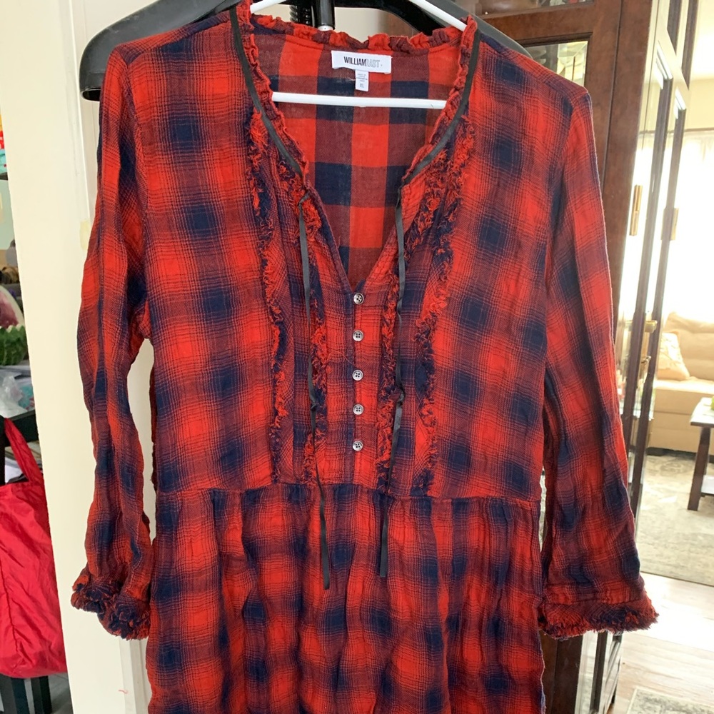 William Rast Flannel Tunic